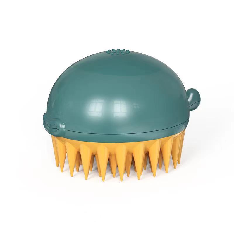Transform Your Pet's Bath Time with the New Pet Bath Puffer Massage Brush